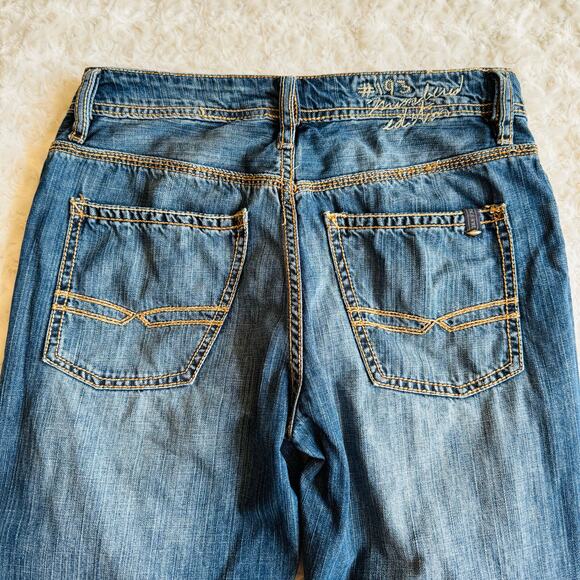 Buffalo David Bitton Game Bootcut Cotton Mens Denim Blue Jeans Size 30 - Picture 4 of 11